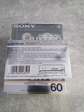 ХРОМИРОВАННАЯ КАССЕТНАЯ КАССЕТА ДЛЯ SONY UX-PRO 60