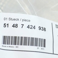 Bmw x5 g05 защита тепловая глушителя заднего правого 51487424938 Оригинал, фото thumb