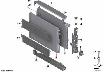 фото thumb №8, Радіаторів води bmw g20 17118666811