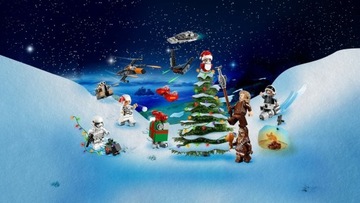 LEGO STAR WARS 75245 Адвент-календарь 2019 Чубакка Порг Люк Скайуокер