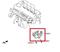 фото thumb №1, Дроссельная заслонка двигателя 351002a600 do kia/hyundai