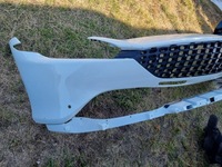 фото thumb №3, Ferrari roma f169 бампер оригінал переднє перед білий pdc знак емблема