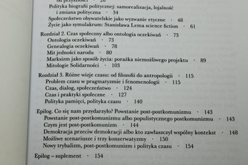 Polityka czasu Dynamika tożsamości w postkomunisty