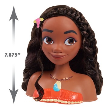 ГОЛОВКА ДЛЯ СТАЙЛИНГА VAIANA DOLL + ЗАЖИМЫ