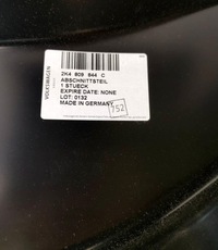 фото thumb №9, Nowe обшивка bok крыло задняя задний правый vw caddy 5 v maxi 2k4 2k4809844c