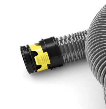 Колено Karcher пластиковое, серое, с системой зажимов