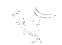 Купить Оригинальные рычаг дворники правое mercedes w164, фото thumb