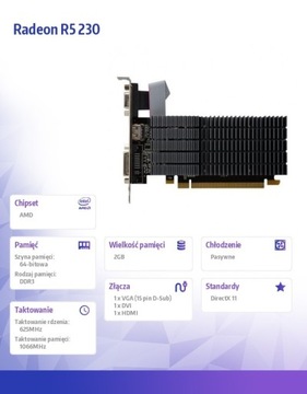 Видеокарта Afox — Radeon R5 230 1 ГБ DDR3
