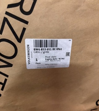 фото thumb №7, Audi a5 b9 рестайлинг 8w решётка решётка радиатора 8w6853651b