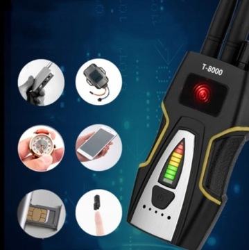 Профессиональная камера T-800 ANTI-SPY, подслушивающая GPS-локатор-детектор