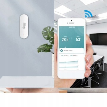 2x ДАТЧИК ТЕМПЕРАТУРЫ ВЛАЖНОСТИ ИНТЕЛЛЕКТУАЛЬНЫЙ Дом Smart Life TUYA = 2 шт.
