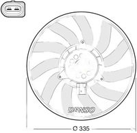 фото thumb №1, Вентилятор радіатор der02008 denso