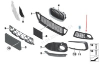Bmw 1 f20 левая защита противотуманная m sport 51118048967 8048967 2014 Доставка, фото thumb