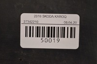 фото thumb №16, Накладка бампера спойлер перед skoda karoq 17-