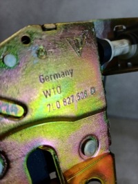 Замок скло задній кришки багажника vw touareg i 7l nr, 7l0827506d Недорого, фото thumb