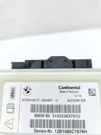 фото thumb №8, Bmw 5 f10 f11 2012 блок управления / модуль подушка безопасности