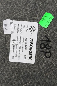 фото thumb №11, Vw passat b8 kombi обшивка + килимок багажника 3g9867427b 3g9867428g обшивки ba