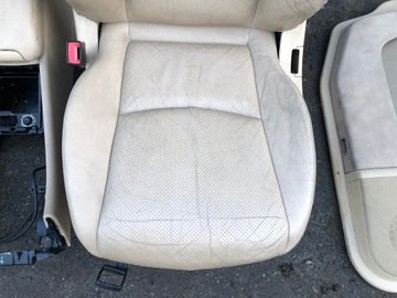 фото thumb №8, Mercedes w203 универсал сиденья обивка диван кожа beż