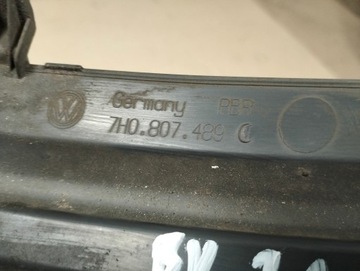 фото thumb №8, Решётка планка бампера vw transporter t5 04- 7h0807489