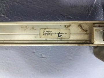 фото thumb №8, Opel insignia a рестайлинг универсал рейлинги крышные хром 13336615 13336614