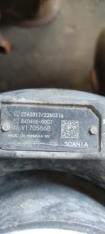 Турбіна турбонагнітач scania xpi euro 6 2009728 Зі Шроту, фото thumb