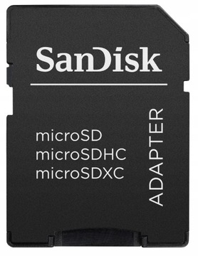 Карта micro SD SanDisk Ultra U1 A1 32 ГБ, 120 МБ/с.