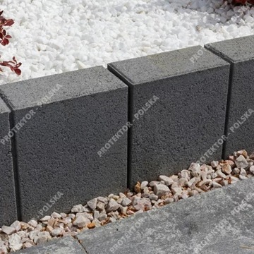 Obrzeże trawnikowe tarasowe TREO Polbruk palisada