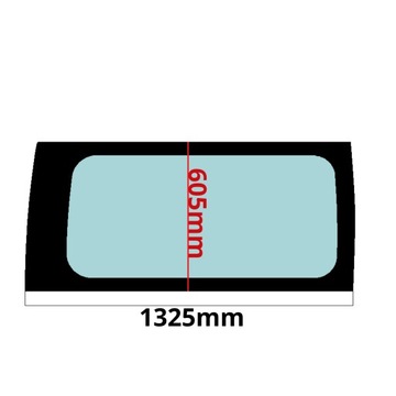 фото thumb №1, Стекло боковая правая задняя opel vivaro i 1 длинный 01- 0151