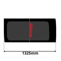 фото thumb №1, Nowa стекло боковая левая задняя nissan primastar long 0141