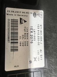 фото thumb №15, Porsche panamera 971 повний led срібний лампа ліва права