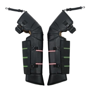 Motocyklowe wiatroszczelne ochraniacze na nogi Ochraniacze na kolana 70 cm