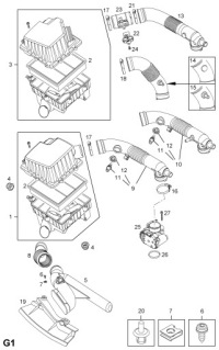 Купить 13248877 труба выпускная opel оригинальный номер, фото thumb