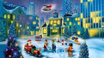 Кубики LEGO CITY Адвент-календарь 60303 *БОЛЬШОЙ*