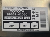 фото thumb №6, Toyota rav4 i 2.0b блок управления двигателем (ecu) 89661-42050 3s-fe