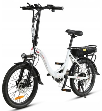 Складной электрический велосипед 350 Вт 10 Ач 20 дюймов E-bike PL