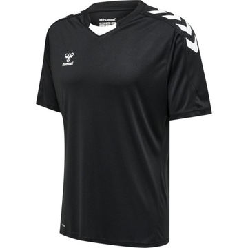 мужская футболка HUMMEL CORE XK POLY JERSEY S/S черная 211455-2001 L