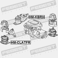 фото thumb №11, Подушка двигателя правая гидравлическая honda legend 4d kb1 2007-2008 jp hm-k