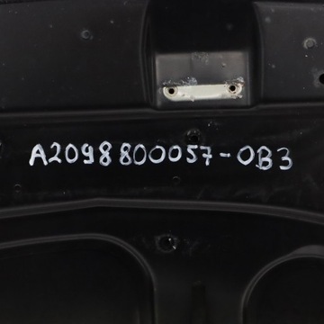 фото thumb №15, Капот крышка двигателя mercedes a209 c209 обсидиан чёрный чёрный металлик 197