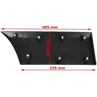 фото thumb №2, 2× молдинг боковая левая przed колесом renault master iii