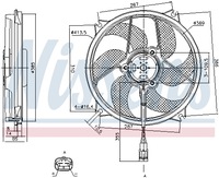 фото thumb №12, Nissens 85561 вентилятор, охлаждение двигателя