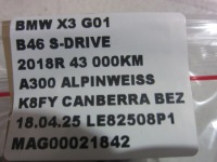 фото thumb №13, Bmw x3 g01 x5 g05 x4 x7 петля двері петлі правий перед білий 7420094 2szt