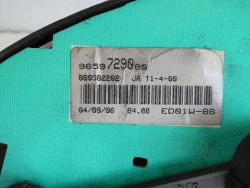 фото thumb №6, Спідометр  прилади peugeot 206 9659729080