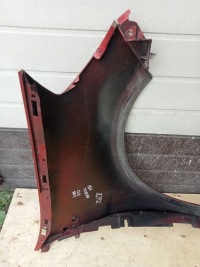 Крыло  левое  перед передний 195 renault clio 3 teb76 красный Цена, фото thumb