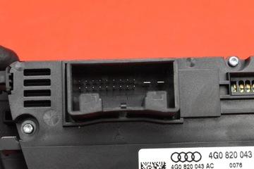 фото thumb №8, Панель керування повітропровід клімат 4g0820043ac audi a6 c7 10-14