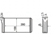 фото thumb №1, Behr hella обігрівач alfa romeo 166 2.4 jtd 936