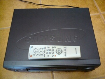 Samsung SV-623X VHS Видео Польский меню Magnetovid Hi-Fi Stereo VCR + Пилот