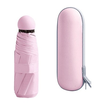 Sun Rain Umbrellas Mini parasolka w kolorze różowym z etui