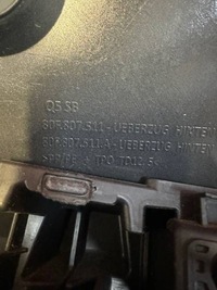 фото thumb №8, Audi q5 sq5 2020 бампер задній