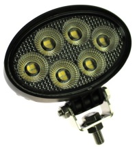 Лампа рабочая 24 led osram 12v 24v светодиодная 24w противотуманная фара овальная Цена, фото thumb