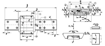 Линейный модуль линейной каретки INA KWVE25-WL-G3-V1